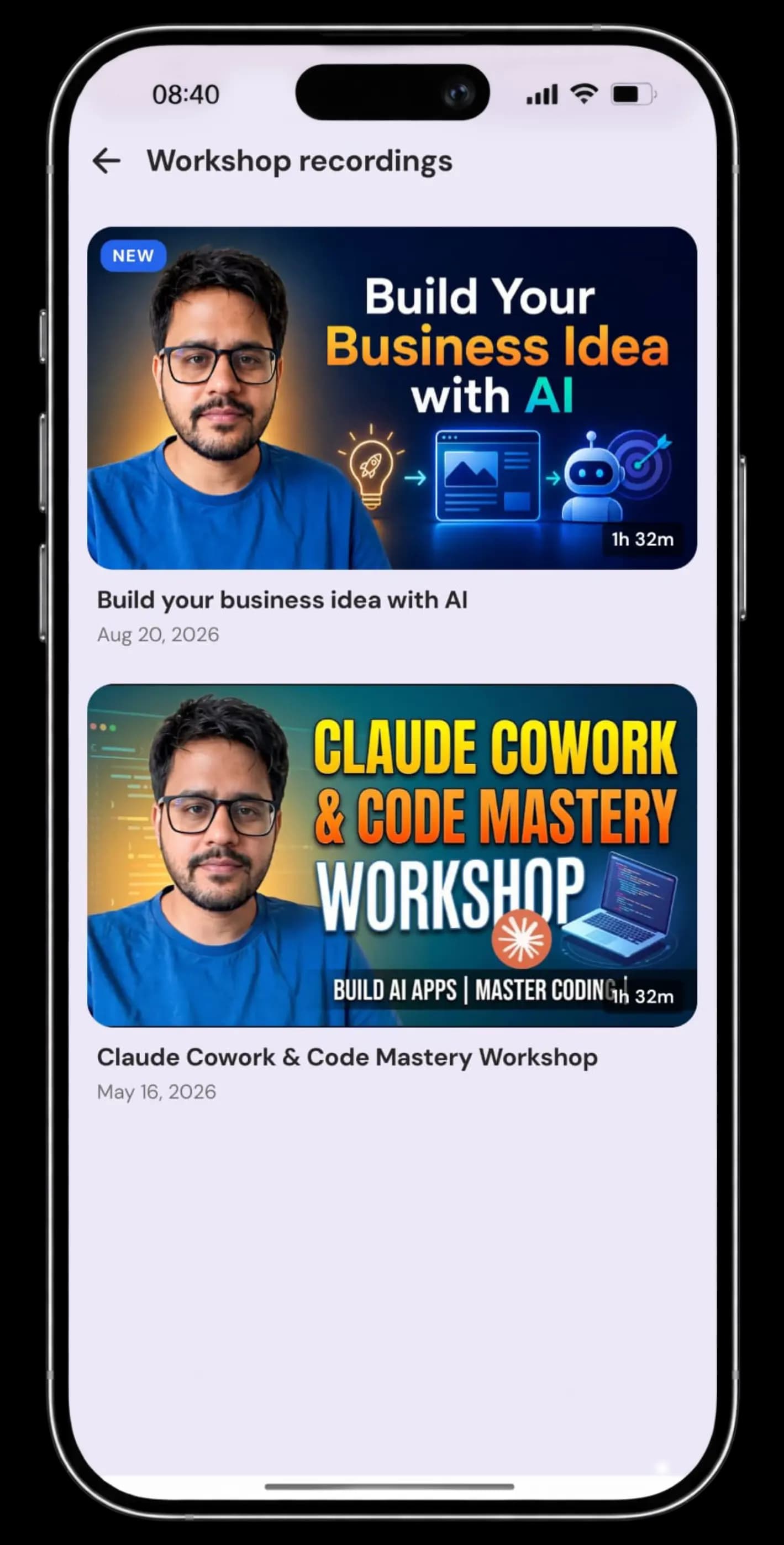 Unrot AI Workshops and Masterclasses