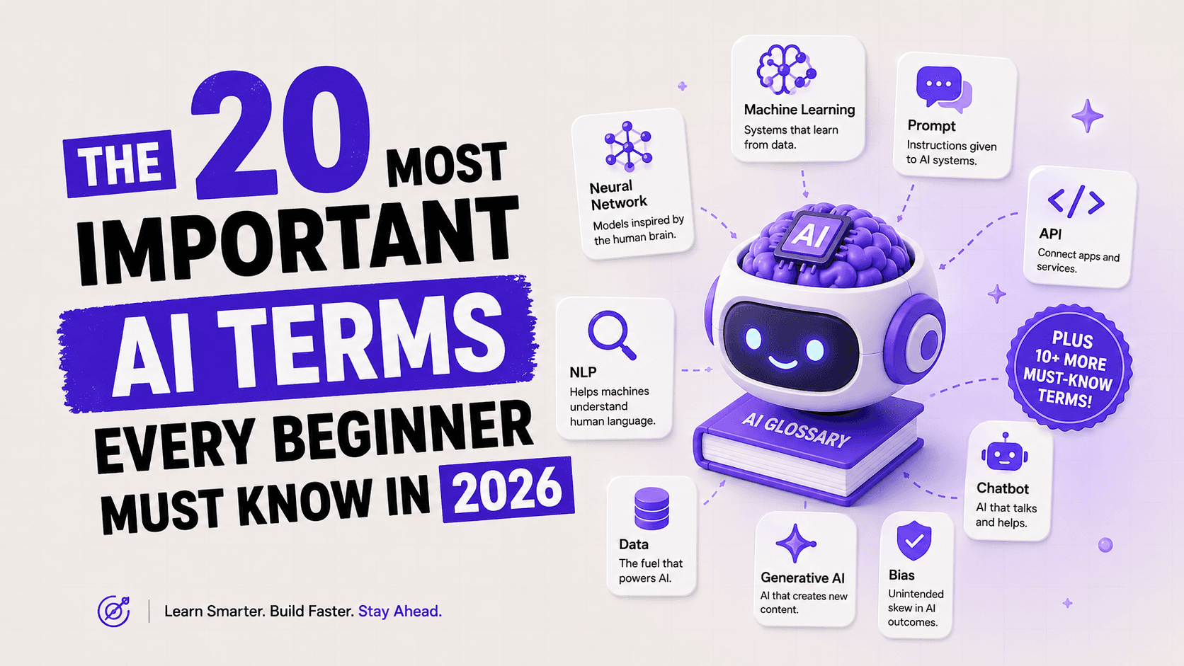 The 20 Most Important AI Terms Every Beginner Must Know in 2026